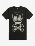 Dance Gavin Dance Robot Skull T-Shirt, BLACK, hi-res