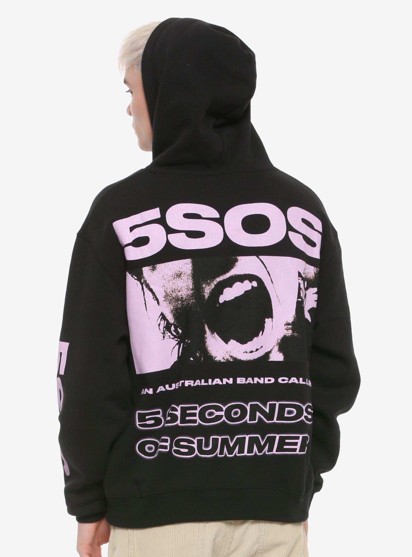 5sos hotsell rose hoodie