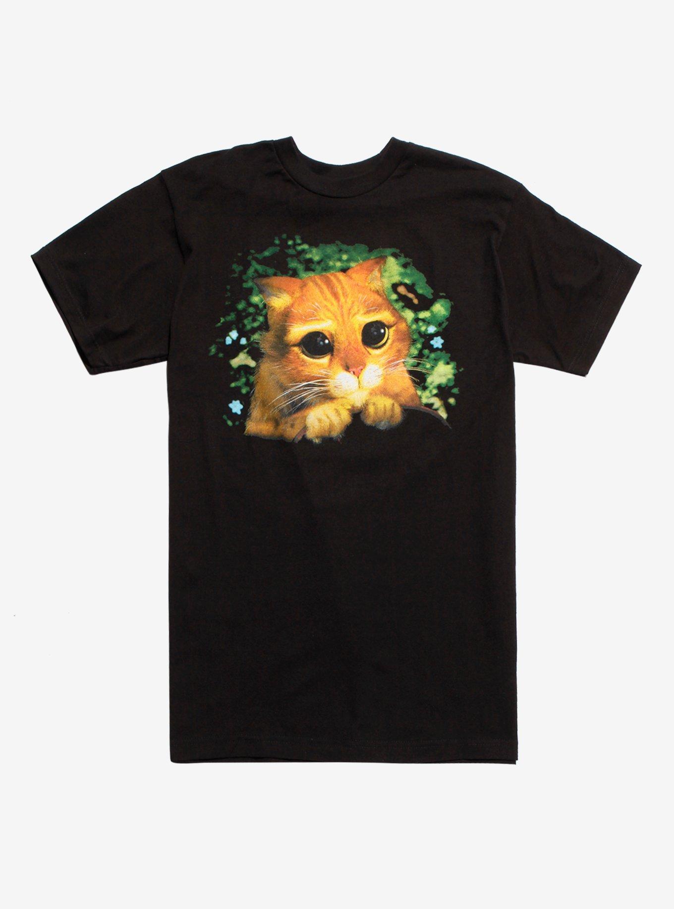 puss in boots t shirt