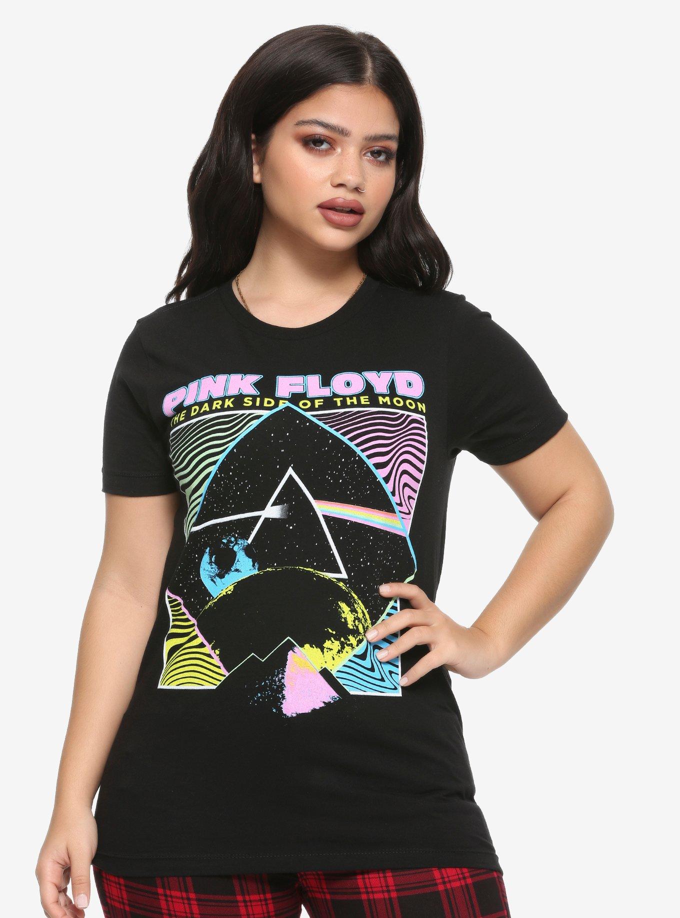 Pink Floyd Dark Side Of The Moon Psychedelic Tracklist Girls T