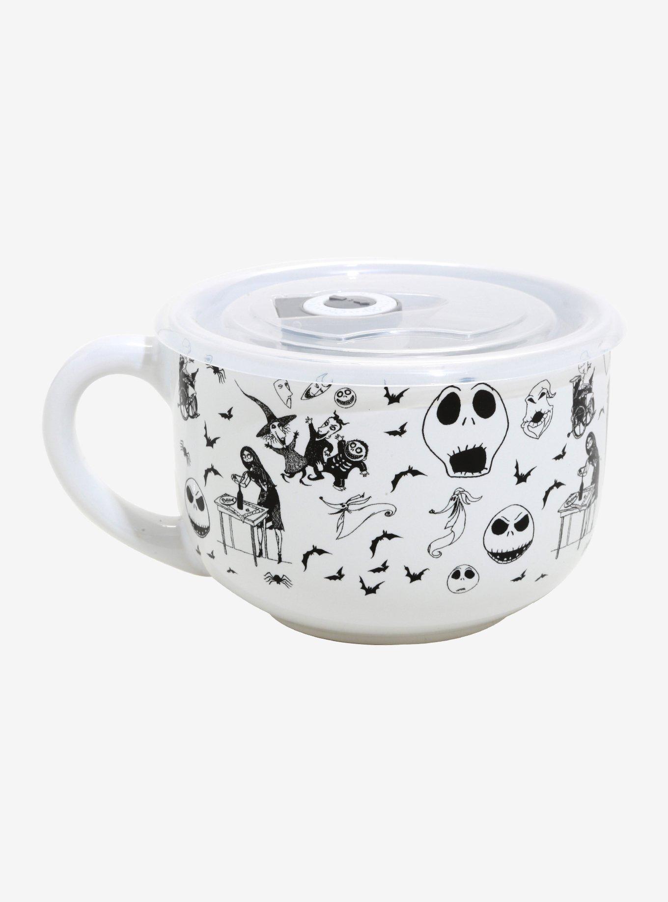 Disney The Nightmare Before Christmas Soup Mug with Lid