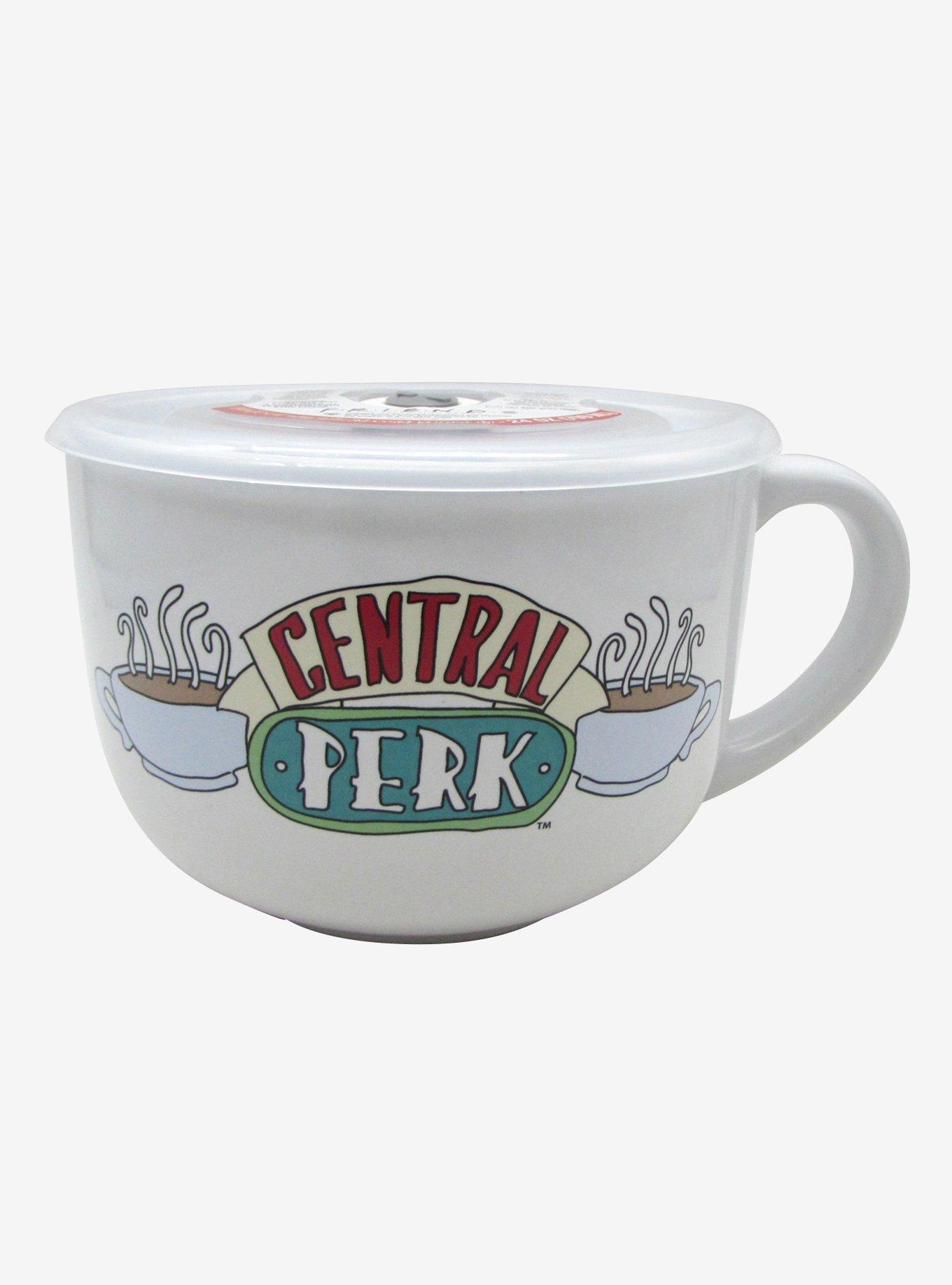 Friends Central Perk Coffee Cups Ceramic Salt and Pepper Shakers Set of 2