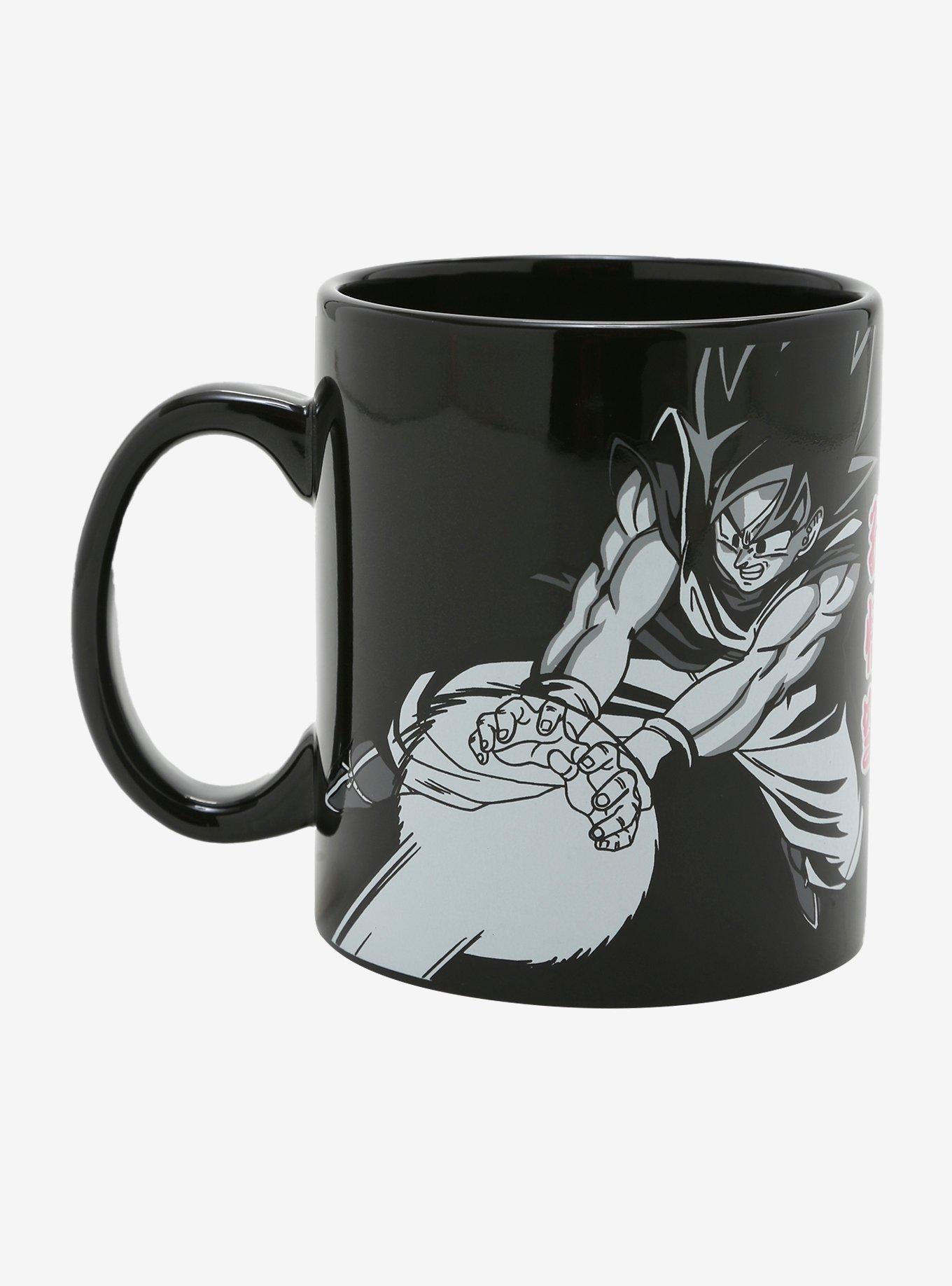 Dragon Ball Z Black & White Goku Mug, , hi-res