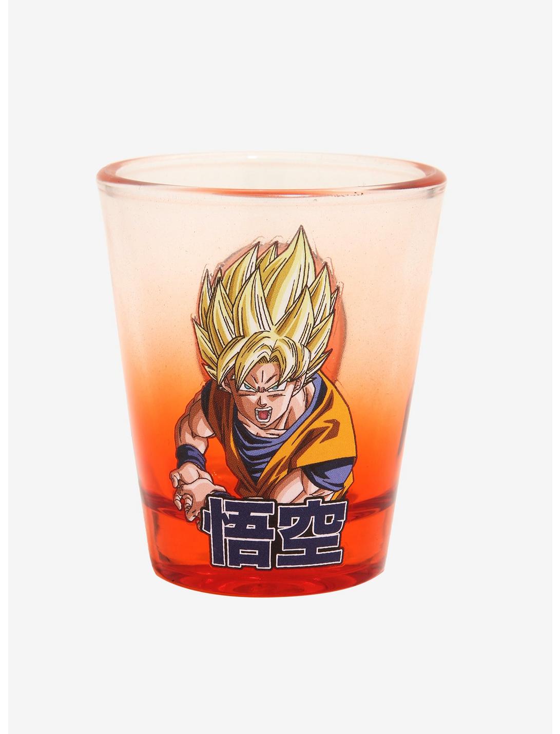 Dragon Ball Z Super Saiyan Goku Mini Glass - BoxLunch Exclusive, , hi-res