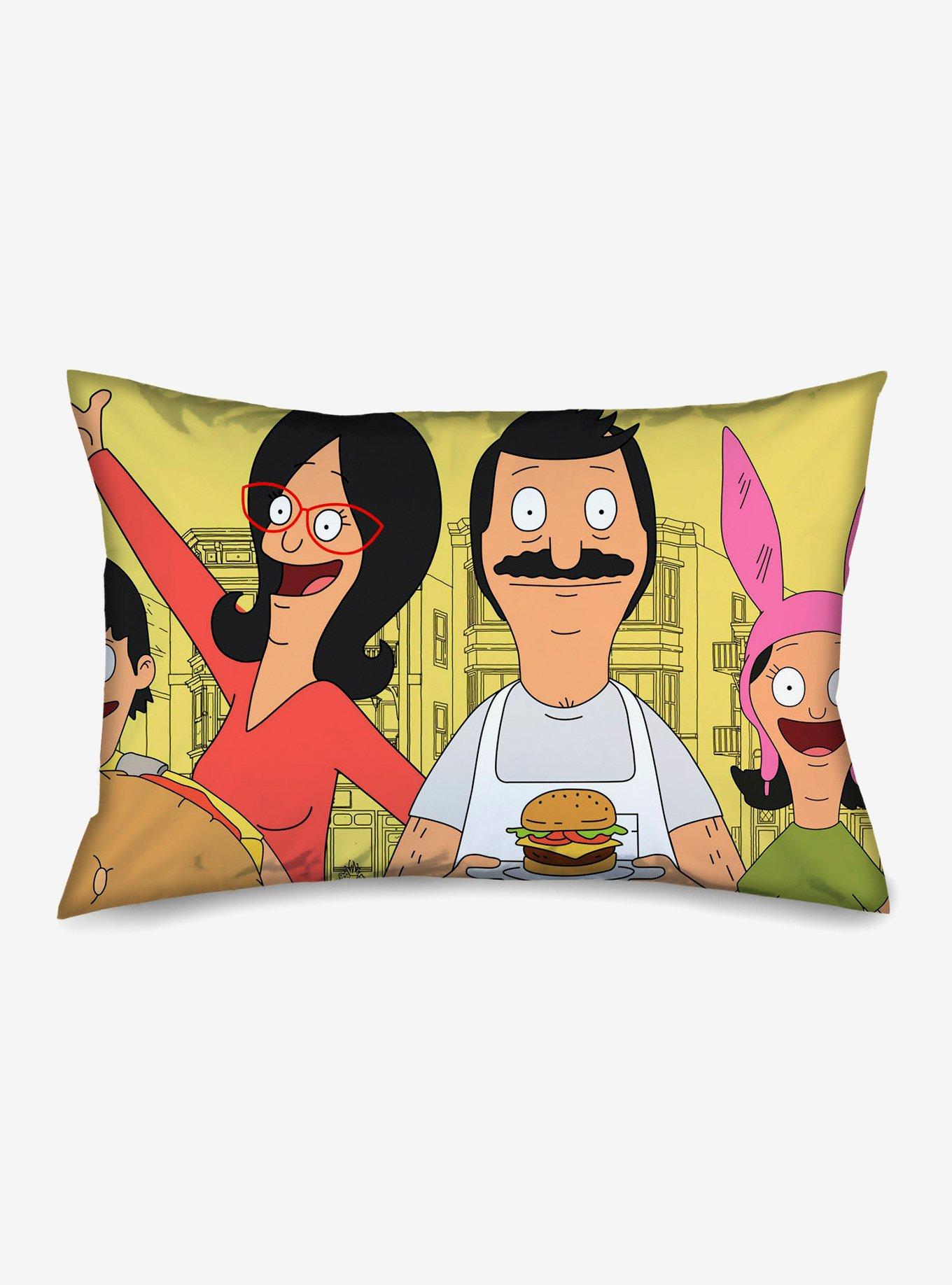 Bob's Burgers Belcher Family Group Pose City Sketch Yellow Standard ...