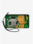 Marvel Groot Boombox Groove Wallet Canvas Zip Clutch, , hi-res