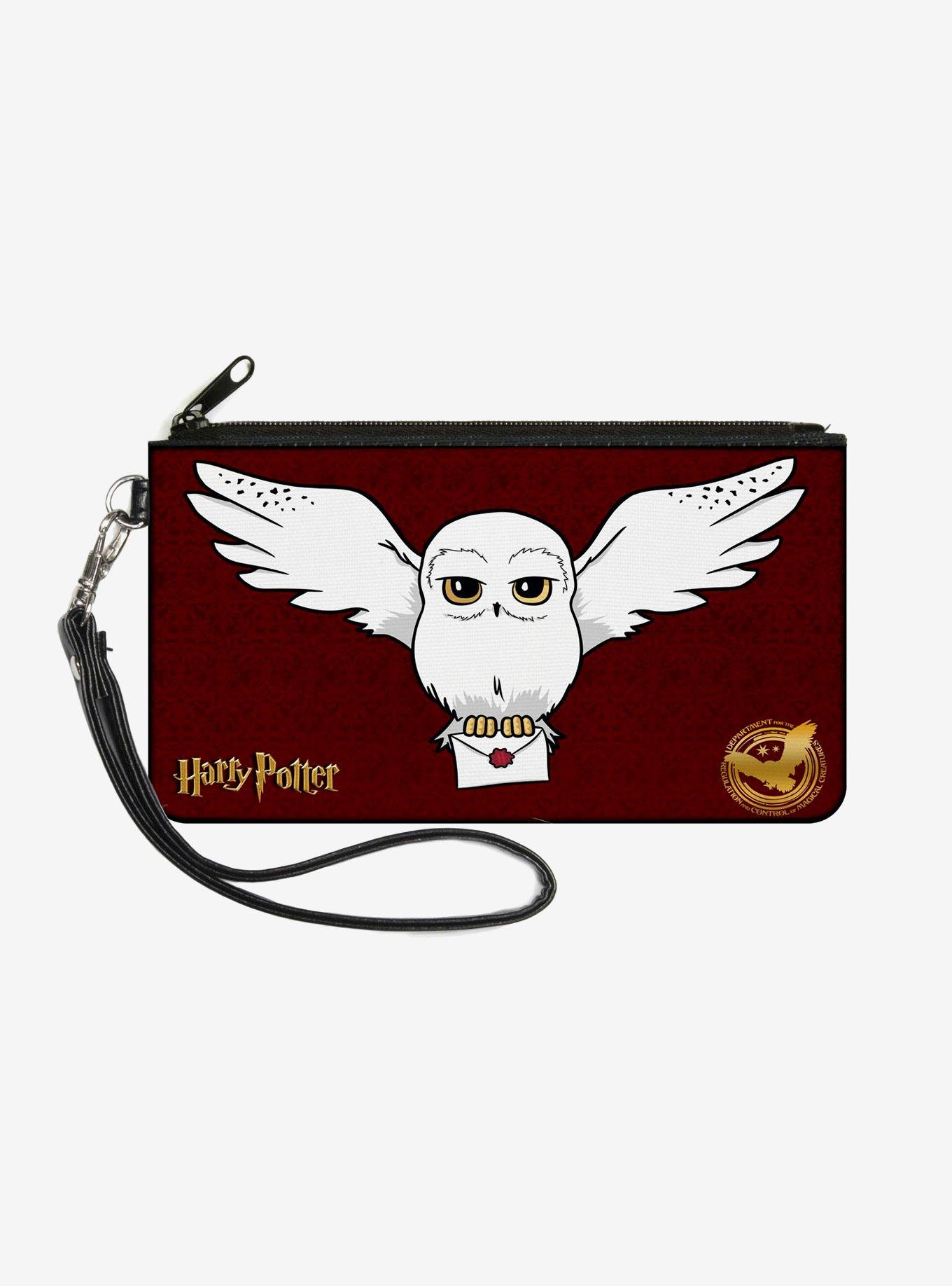 Harry Potter Hedwig Delivery Wallet Canvas Wristlet, , hi-res