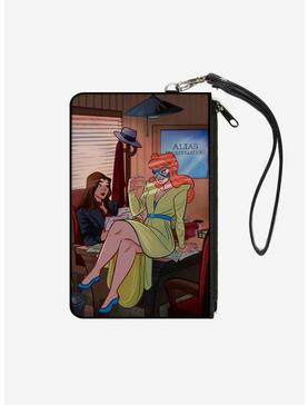 Marvel Hellcat Issue 7 Jessica Jones Hellcat Alias Office Cover Pose Wallet Canvas Zip Clutch, , hi-res