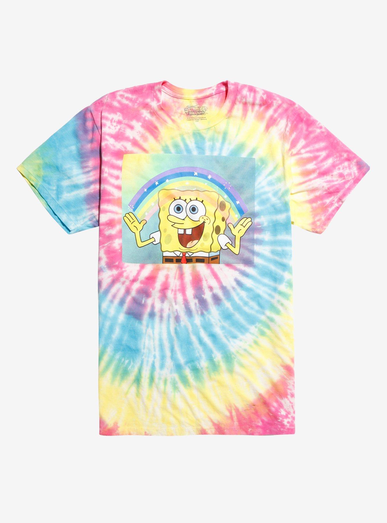 SpongeBob SquarePants Imagination Tie-Dye T-Shirt | Hot Topic