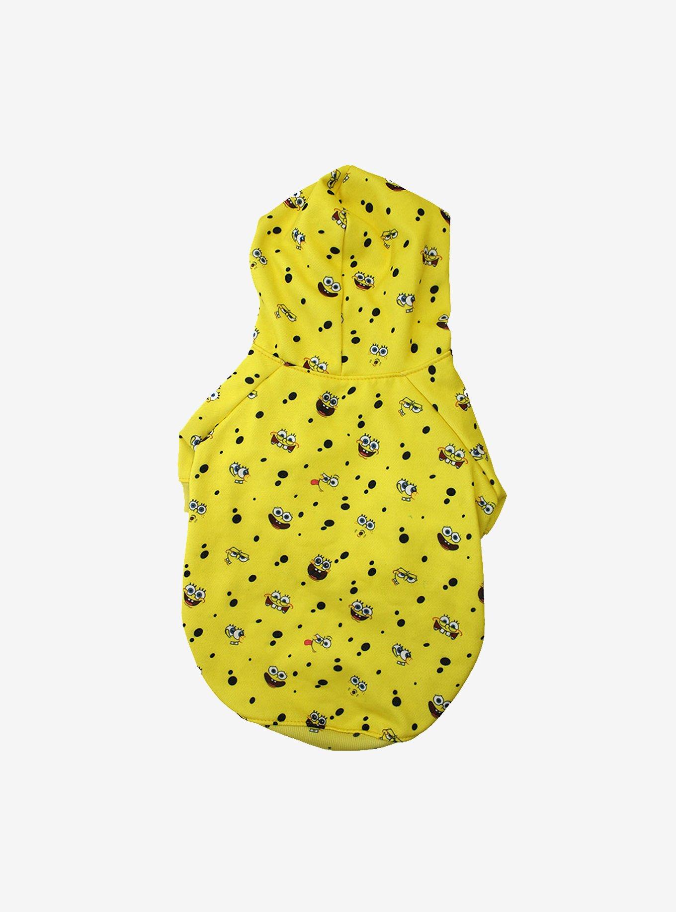 Fresh Pawz x Spongebob Squarepants Spongebob All Over Pet Hoodie, MULTI, hi-res