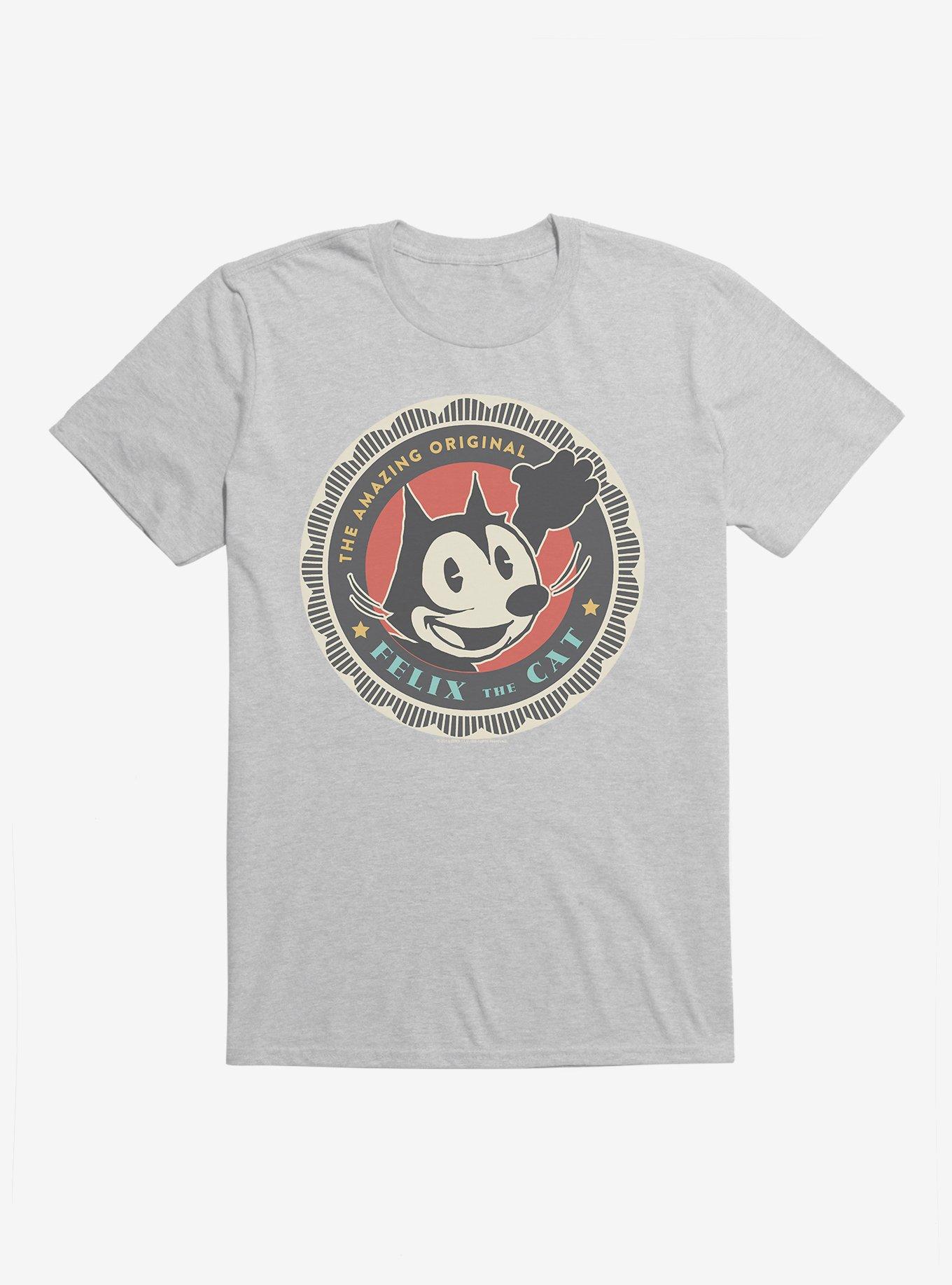 Felix The Cat Vintage Color Logo T-Shirt, , hi-res