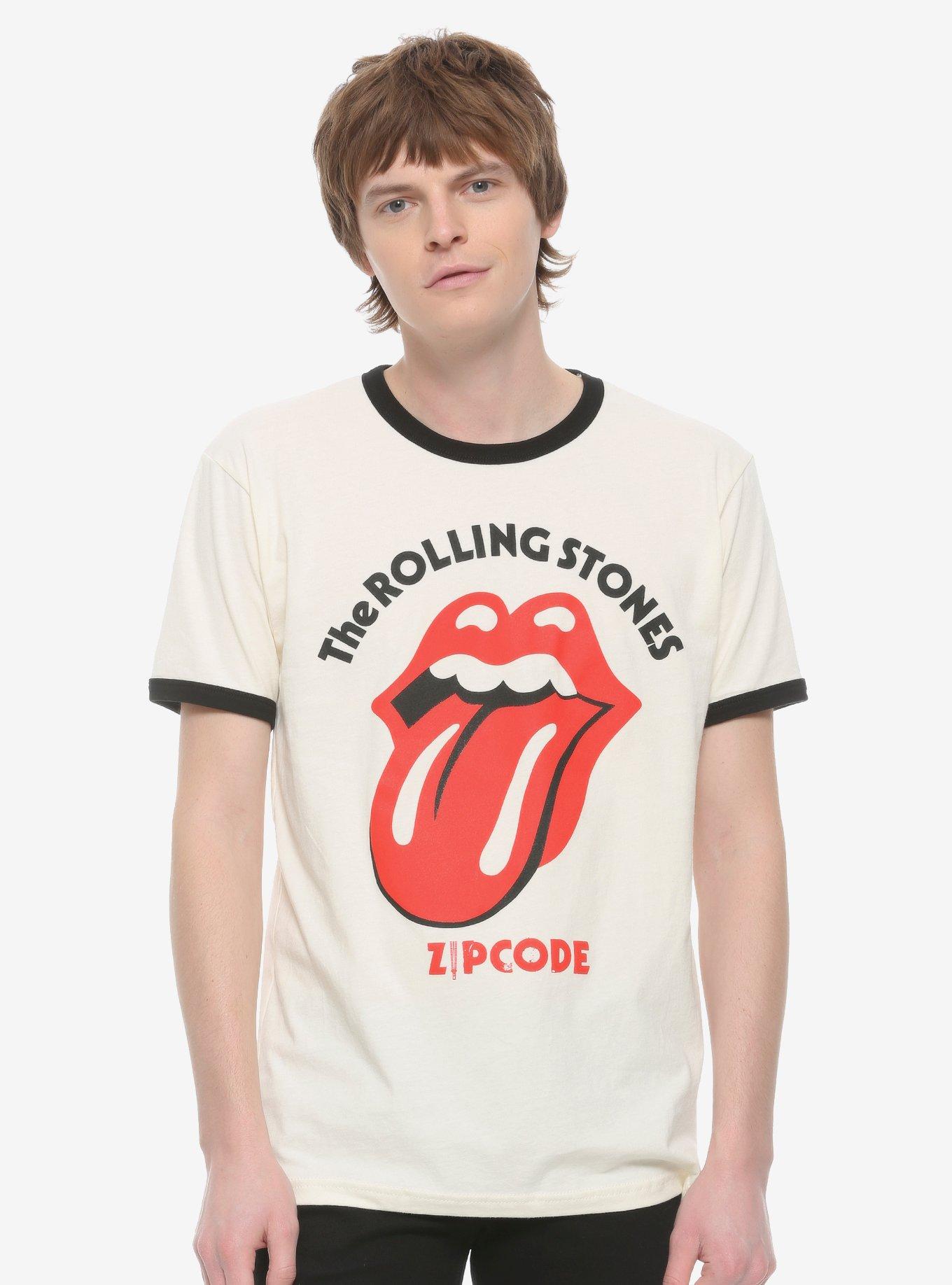 The Rolling Stones Zip Code Ringer T-Shirt | BoxLunch