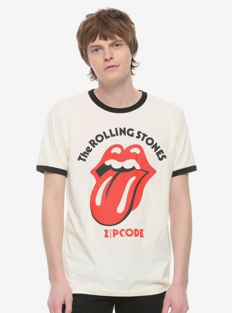The Rolling Stones Zip Code Ringer T-Shirt | BoxLunch