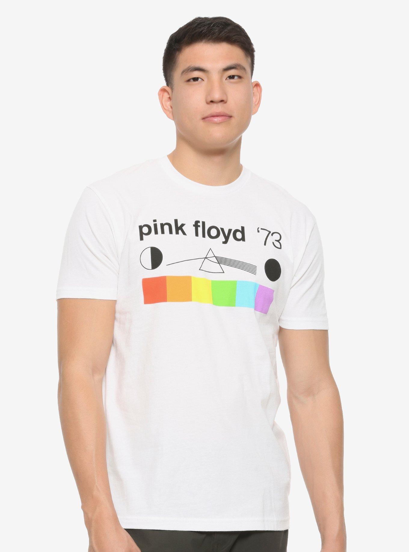 Pink Floyd The Dark Side of the Moon '73 T-Shirt - BoxLunch Exclusive, WHITE, hi-res