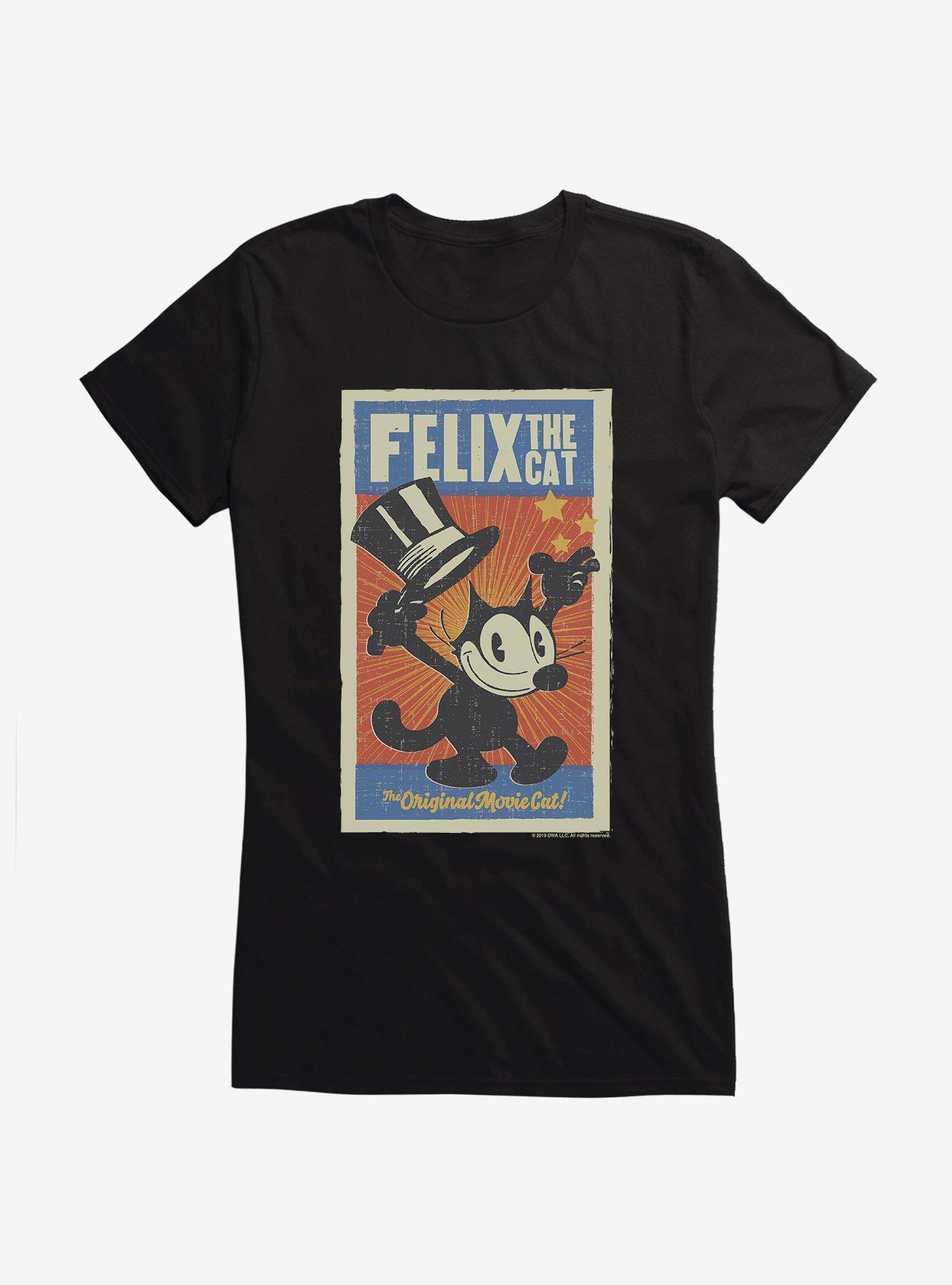 Felix The Cat Original Movie Poster Girls T-Shirt