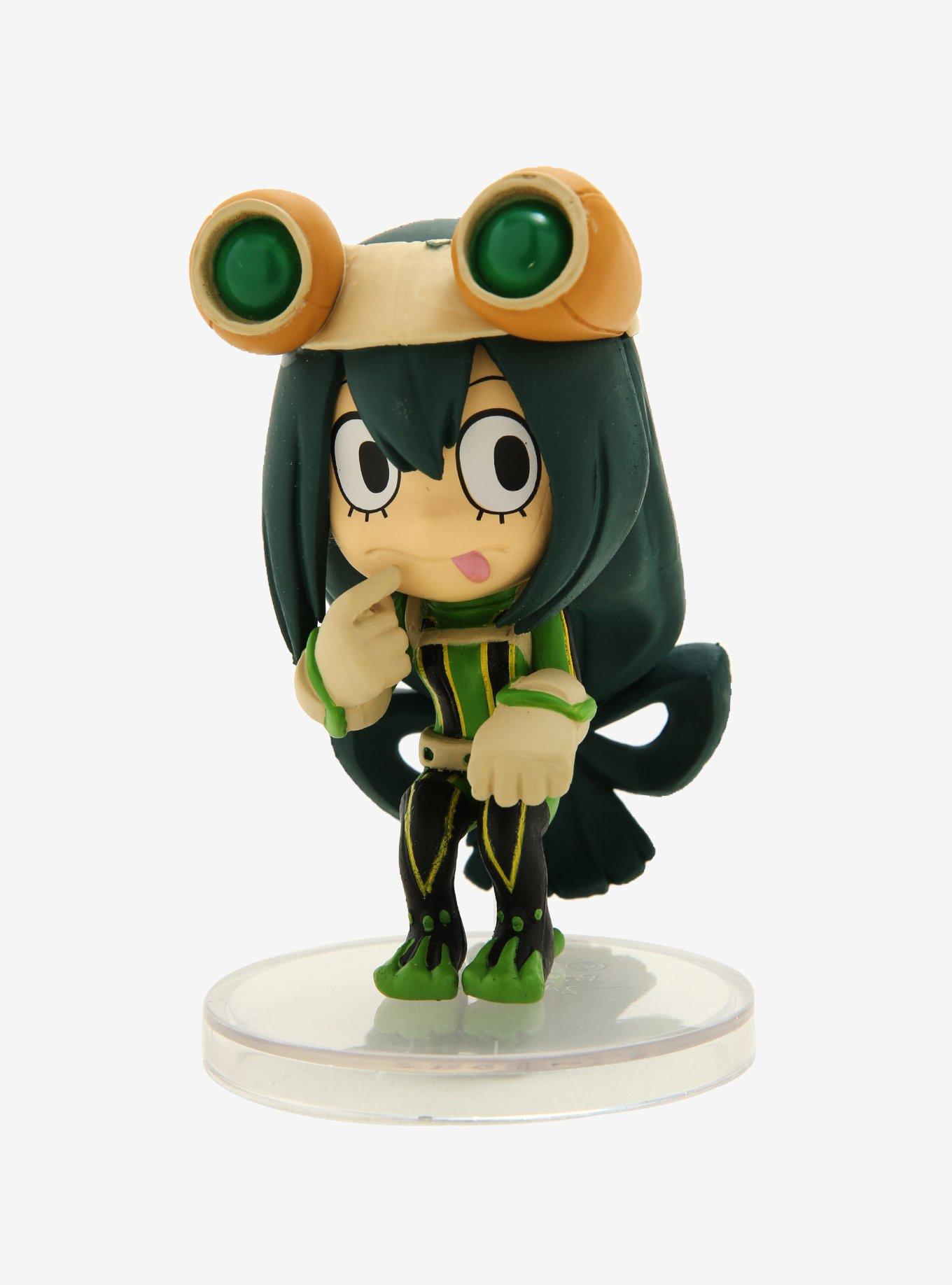 Bandai My Hero Academia Tsuyu Asui Chibi Masters Collectible Figure, , hi-res