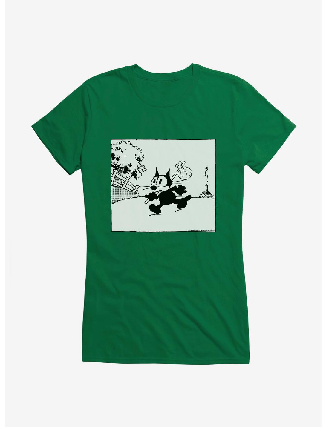 Felix The Cat Packed Up Girls T-Shirt, , hi-res