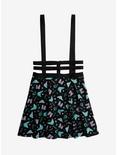 Beetlejuice Strappy Suspender Skirt, MULTI, hi-res