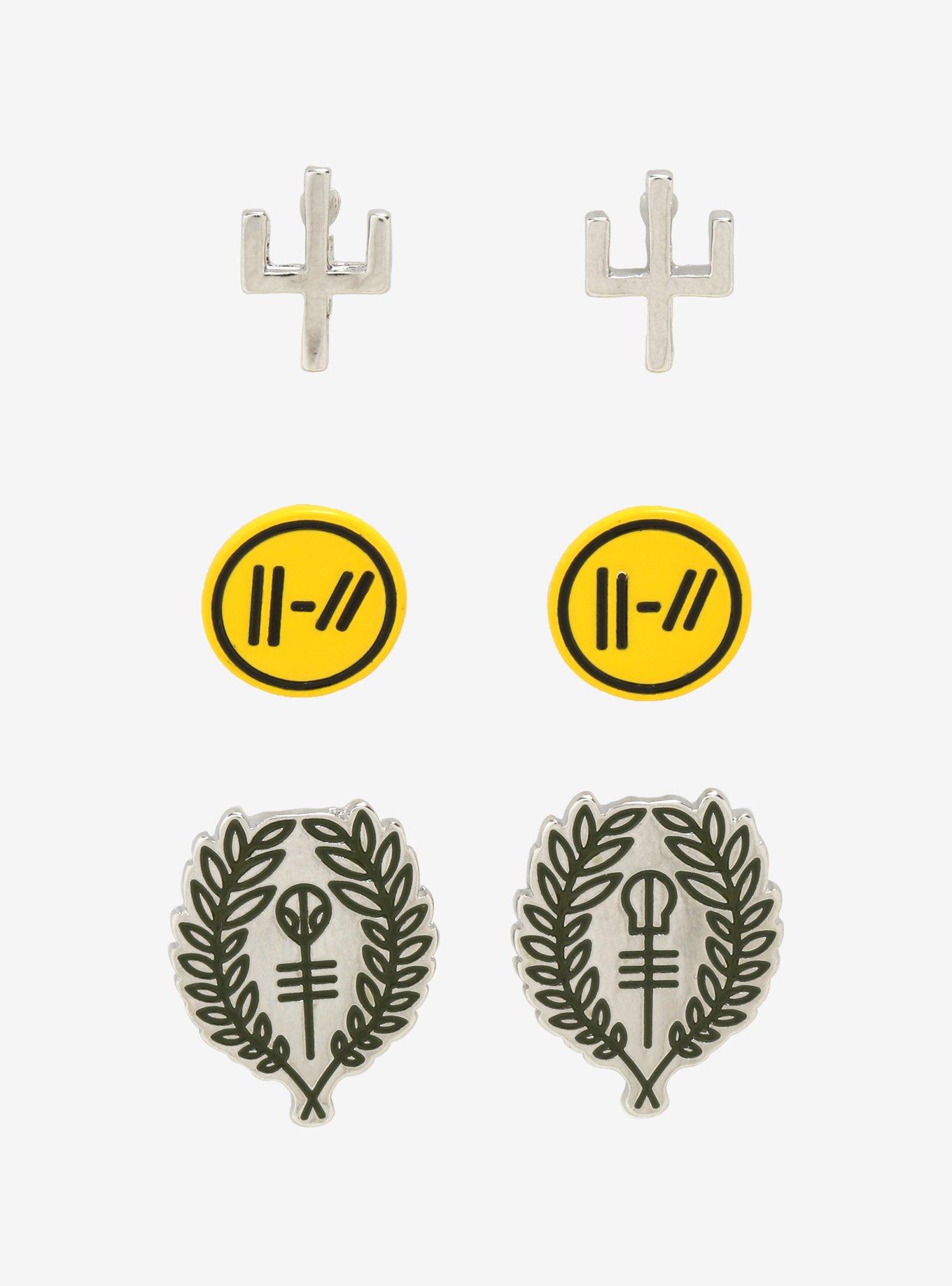 Twenty One Pilots Icons Earring Set