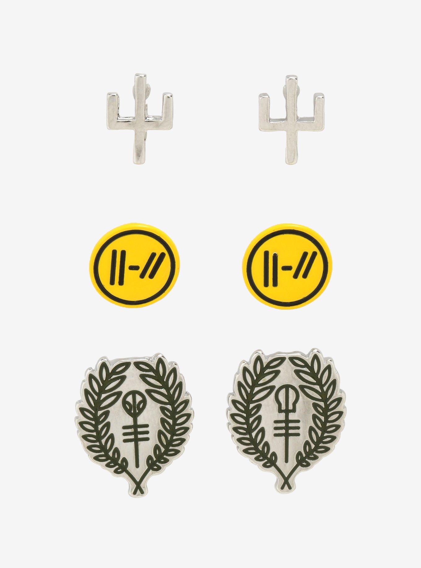 Twenty One Pilots Icons Earring Set, , hi-res