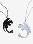 How To Train Your Dragon: The Hidden World Toothless & Light Fury Best Friend Necklace Set, , hi-res