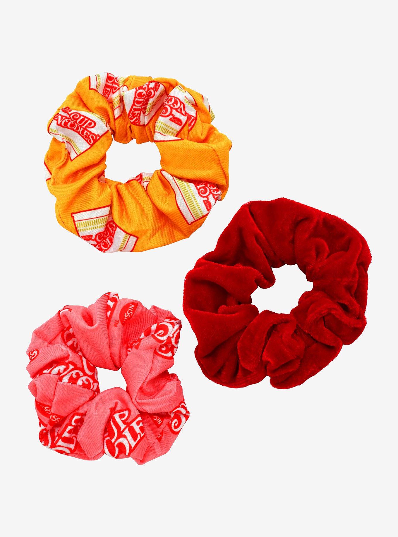 Nissin Cup Noodles Logo Scrunchie Set, , hi-res