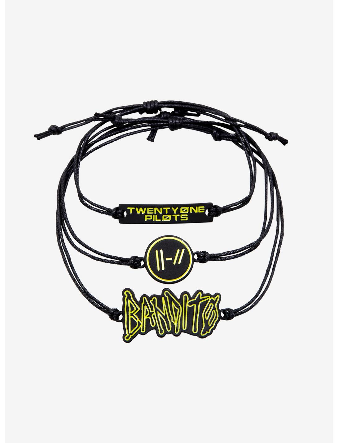 Twenty One Pilots Bandito Cord Bracelet Set