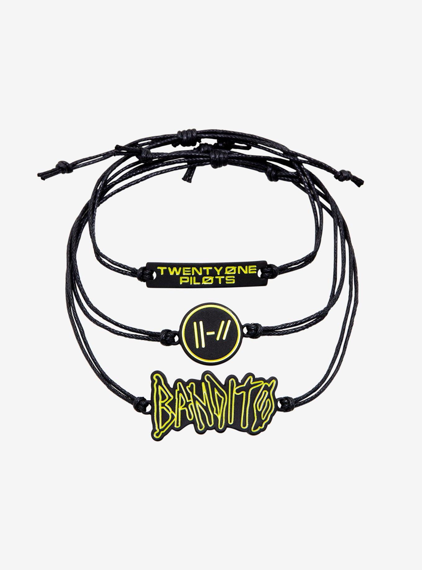 Twenty One Pilots Bandito Cord Bracelet Set | Hot Topic
