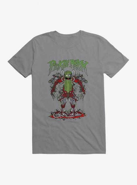 Rick and Morty Pickle Rick Robot T-Shirt - GREY | Hot Topic