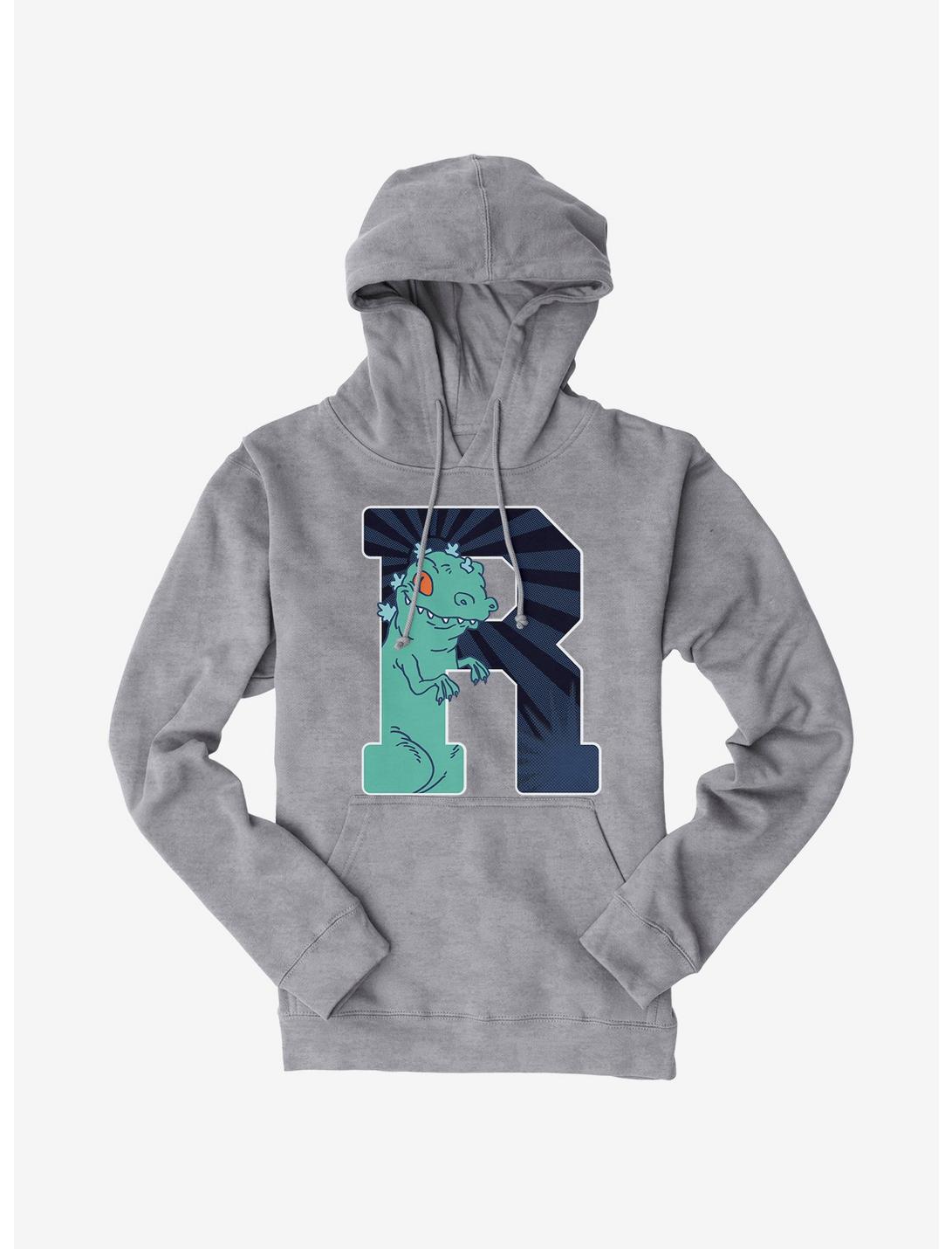 Rugrats R Is For Reptar Hoodie, HEATHER GREY, hi-res