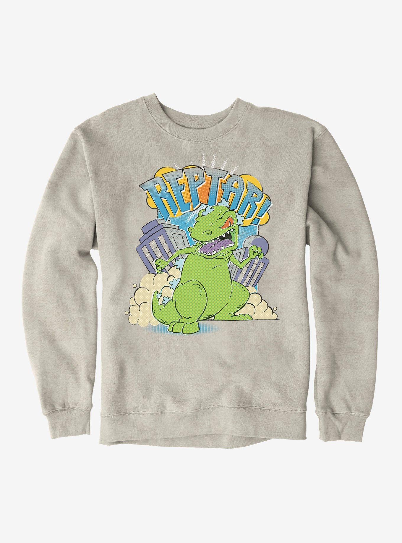 Rugrats Reptar In The City Sweatshirt, , hi-res