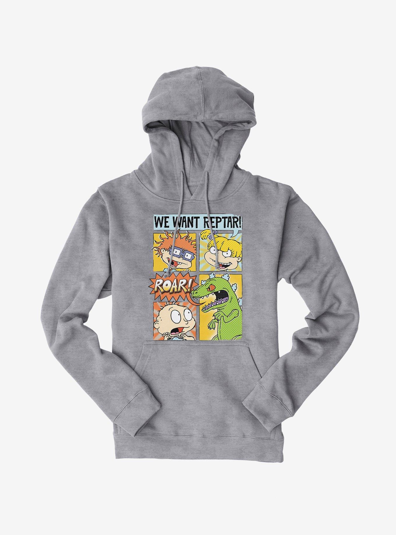 Rugrats We Want Reptar Hoodie Hot Topic