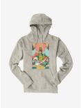 Rugrats Tommy And Chuckie Run Away Hoodie, OATMEAL HEATHER, hi-res