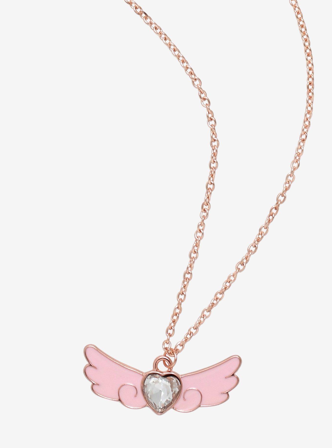 Cardcaptor Sakura Winged Heart Necklace, , hi-res