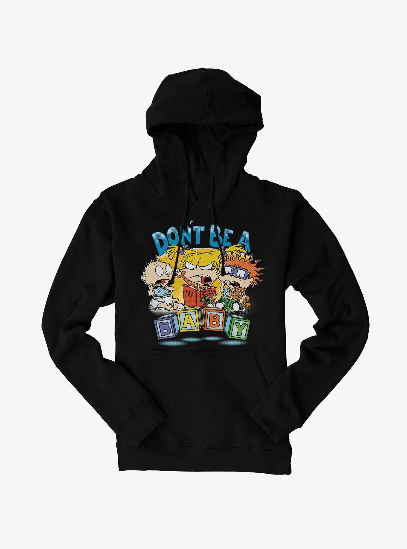Rugrats Angry Angelica With Tommy And Chuckie Hoodie, , hi-res