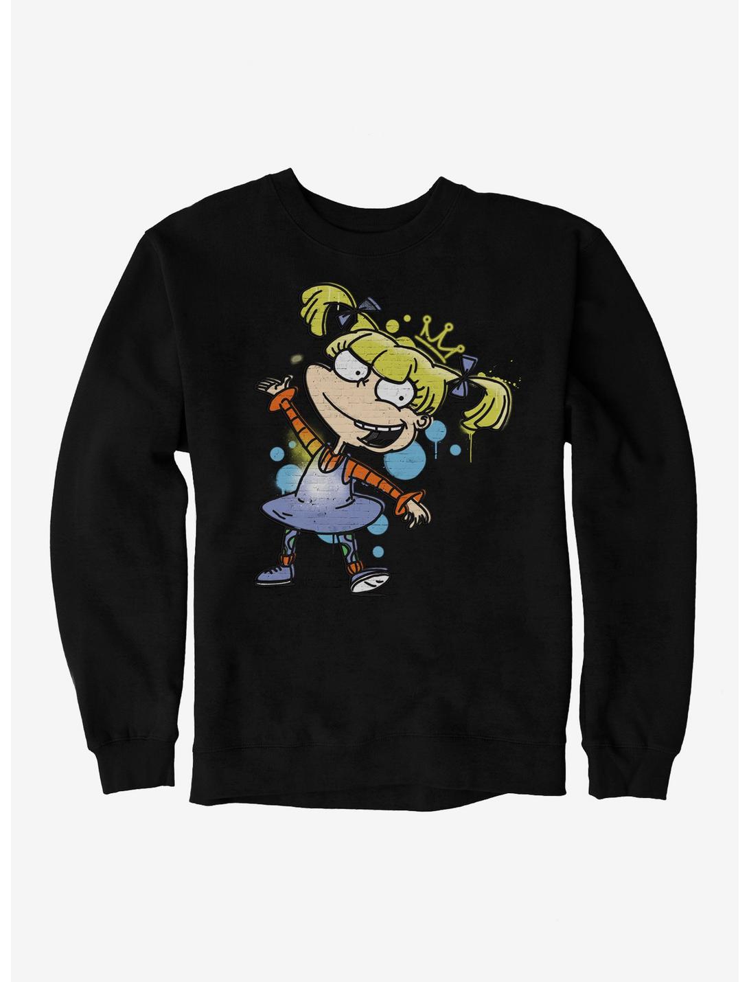 Rugrats Princess Angelica Sweatshirt, BLACK, hi-res