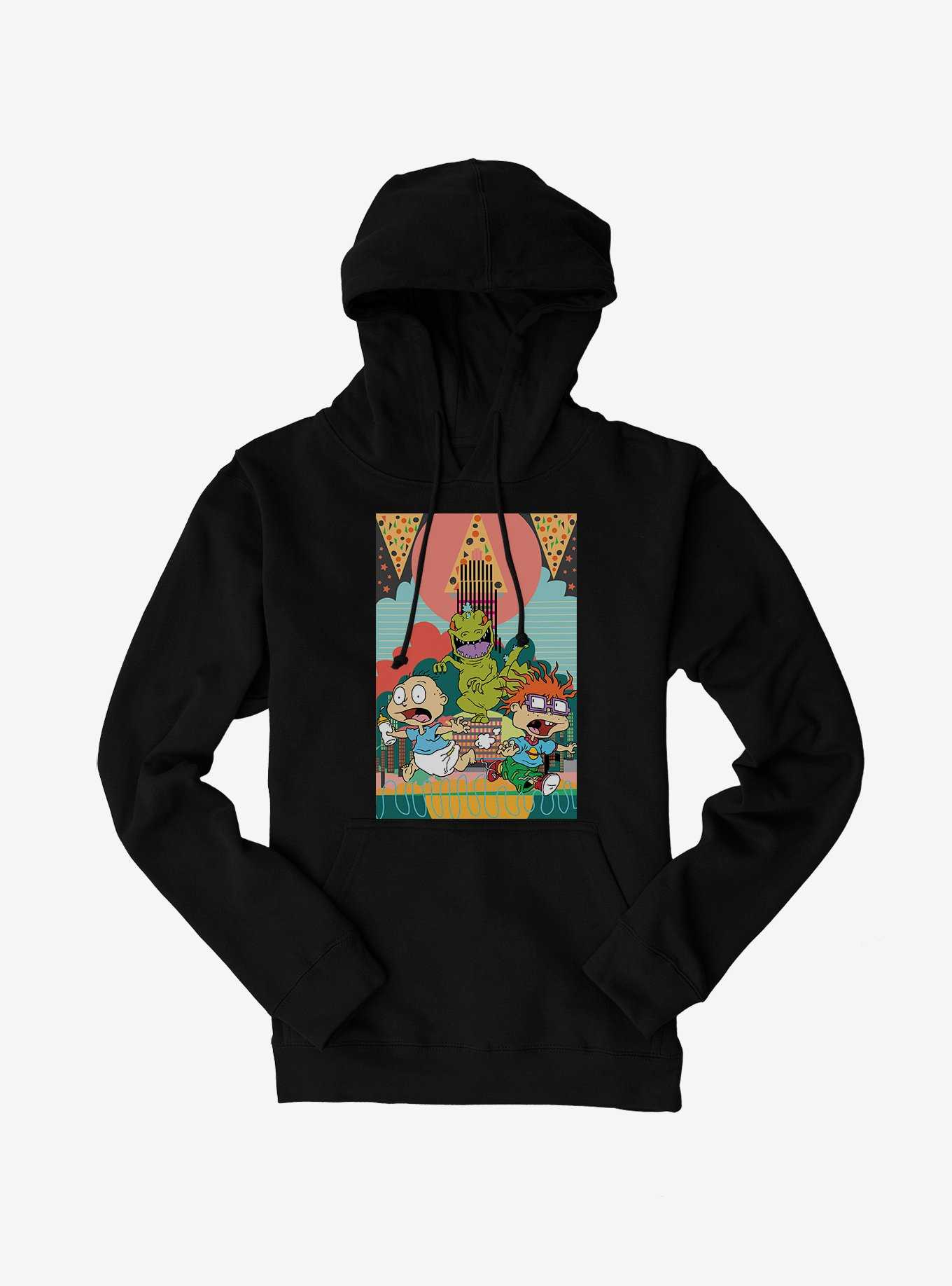 Rugrats Tommy And Chuckie Run Away Hoodie, , hi-res