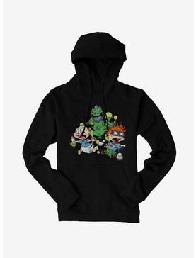 Rugrats Tommy And Chuckie Run From Reptar Hoodie, , hi-res