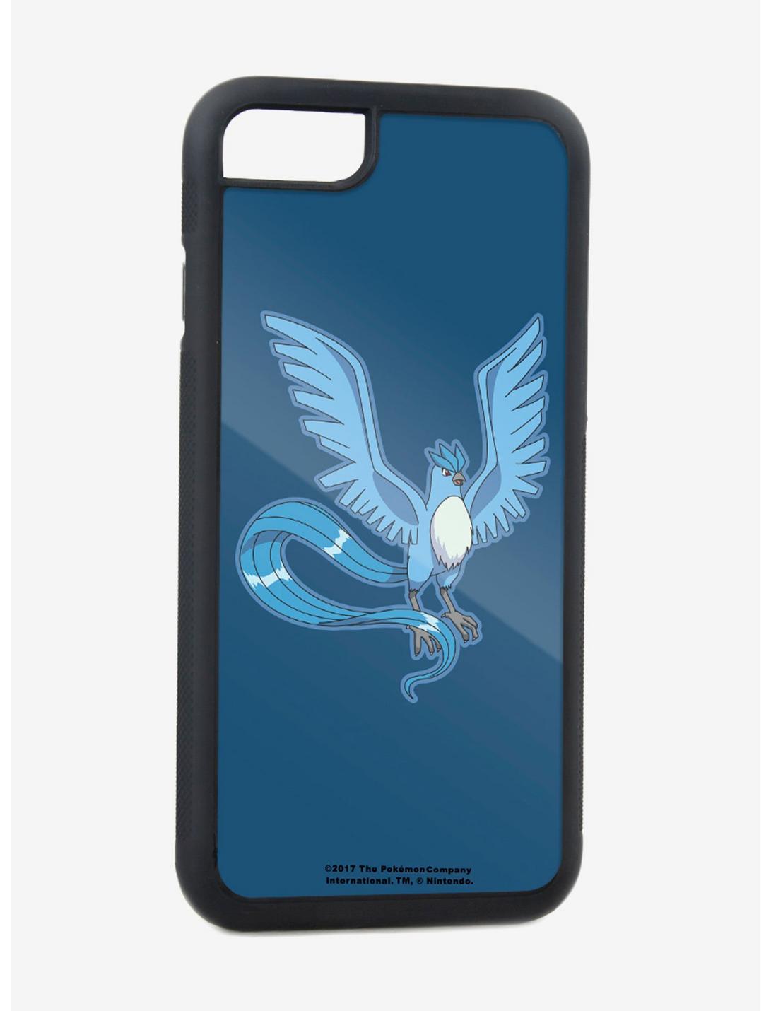 Pokemon Articuno Flying Pose1 Wood Blue iPhone X Rubber Cell Phone Case, , hi-res