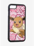 Pokemon Eevee Smiling Pose Confetti White Pink iPhone XR Rubber Cell Phone Case, , hi-res