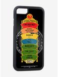 Fantastic Beasts Magical Exposure Threat Level Meter iPhone XS Rubber Cell Phone Case, , hi-res