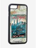 Fantastic Beasts Post Card A Magical Welcome To New York iPhone X Rubber Cell Phone Case, , hi-res