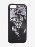 DC Comics Joker Hahaha The Killing Joke Pose Brushed Silver iPhone XS Rubber Cell Phone Case, , hi-res