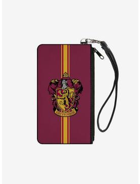 Harry Potter Gryffindor Crest Wallet Canvas Zip Clutch, , hi-res