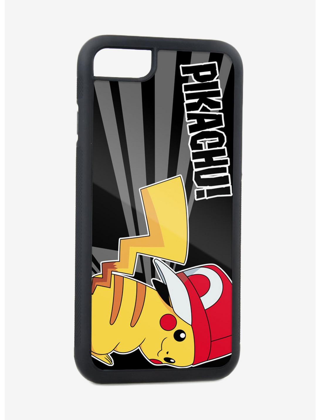Pokemon Pikachu Kalos Hat Shoulder Pose Wood iPhone XR Rubber Cell Phone Case, , hi-res