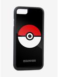 Pokemon Poke Ball Wood Black Red White iPhone X Rubber Cell Phone Case, , hi-res
