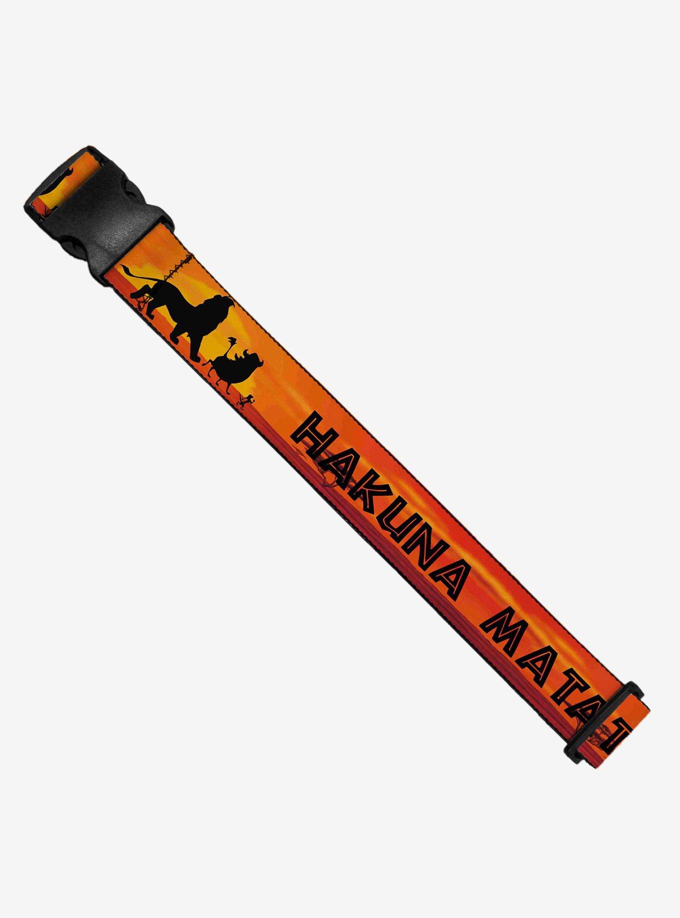 Disney The Lion King Hakuna Matata Sunset Luggage Strap, , hi-res