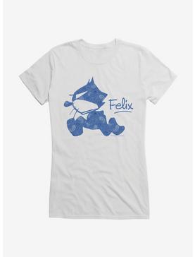 Felix The Cat Paisley Print Girls T-Shirt, , hi-res