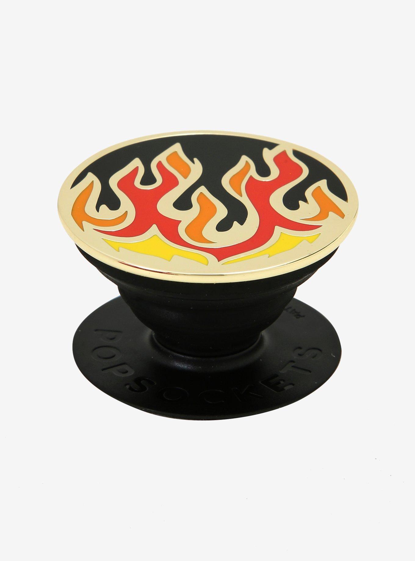 PopSockets Flame Enamel Apple Phone Grip & Stand, , hi-res