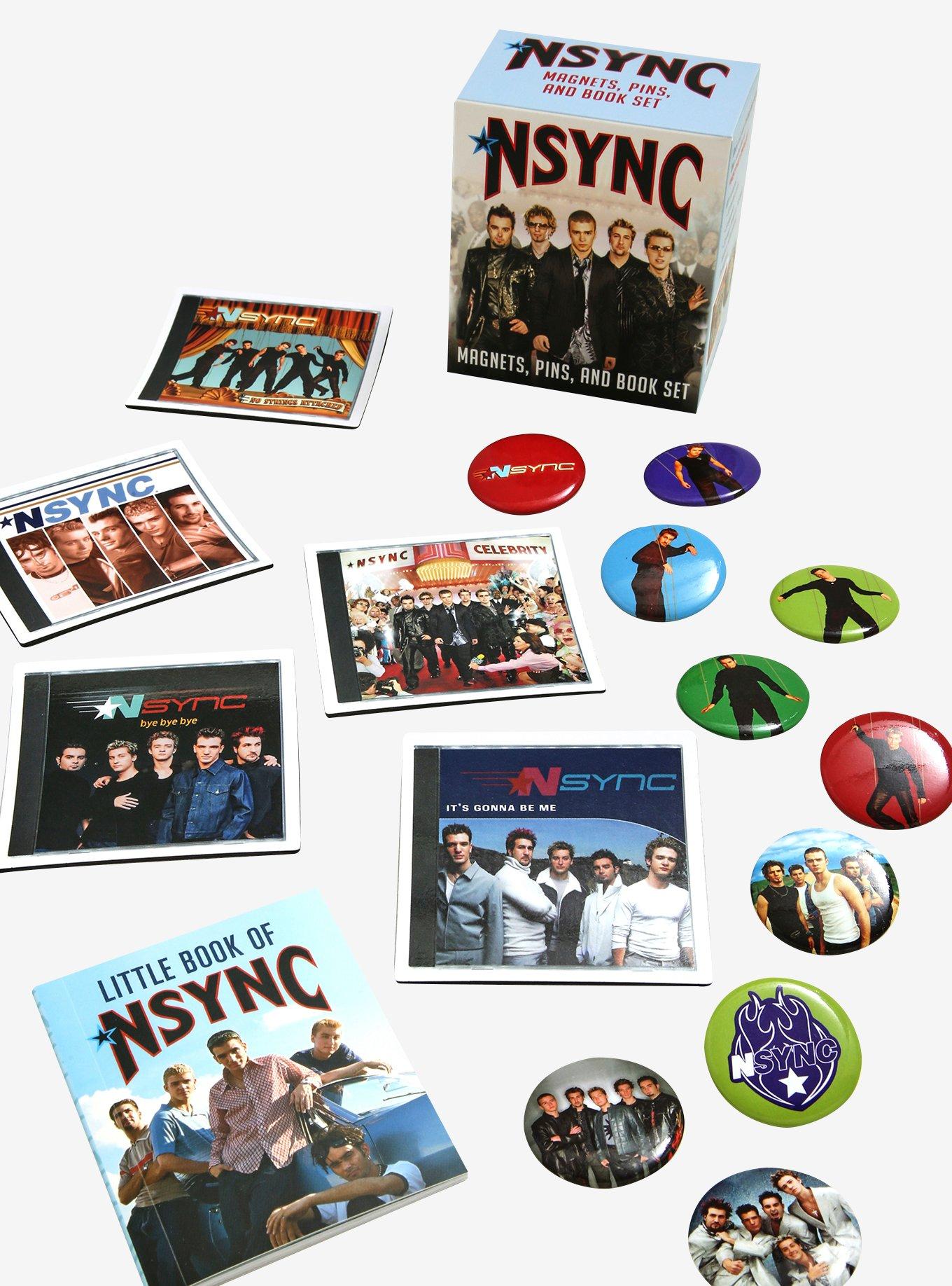 *NSYNC Magnets, Pins, and Book Set, , hi-res